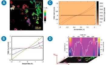 AFM Nanoelectrical Modes for Hyperspectral Mapping