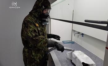 Decontamination Measurements of Chemical Warfare Agents