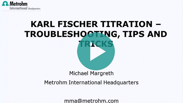 KF titration: Troubleshooting