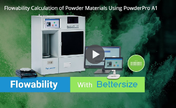 How to Calculate Flowability with the PowderPro A1