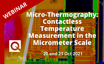 Contactless Temperature Measurement in the Micrometer Scale