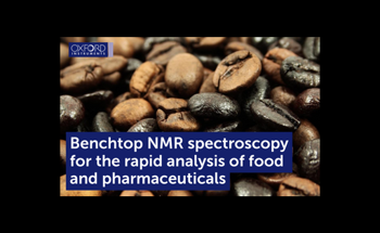 Benchtop NMR spectroscopy for the rapid analysis of food and pharmaceuticals