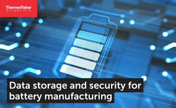 Data Storage and Security for Battery Manufacturing